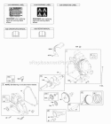 Camshaft Crankcase Cover Crankshaft Cylinder Lubrication OperatorS Manual PistonRingsConnecting Rod Warning Label Diagram and Parts List for 21T112-0114-F1  Briggs and Stratton Engine